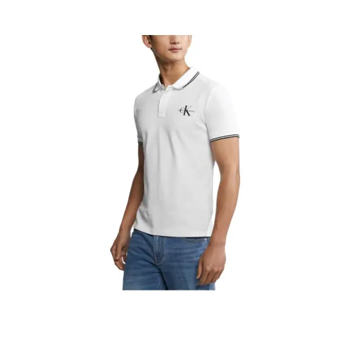 CALVIN KLEIN Поло Мужское Bright White