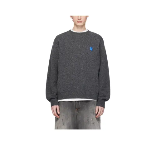 ADER ERROR Свитер Мужской Угольный Серый