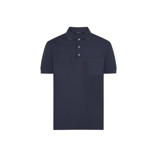 LOUIS VUITTON Поло Мужское Синее