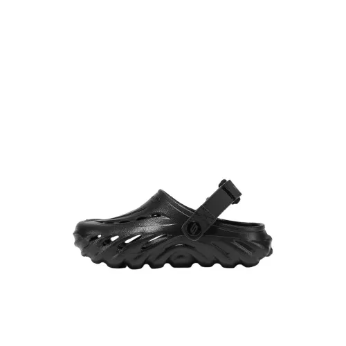 Skechers Kids Slip-resistant Abrasion-resistant Low Top Children's Sandals Black Children's