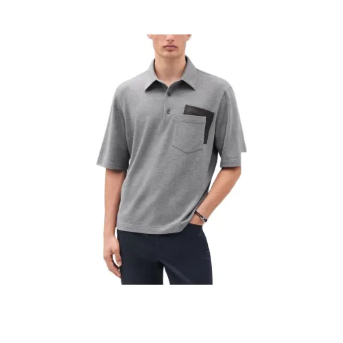 HERMES Серый Мужской Поло
