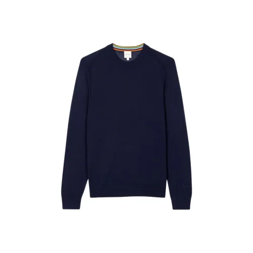 Paul Smith Морской синий Мужские Свитера