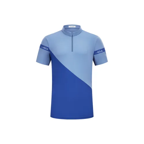 AILIAI Поло Мужское Blue Geometric