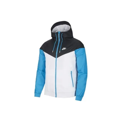 Nike Blue Men's Jackets Найк Синий Мужские Куртки