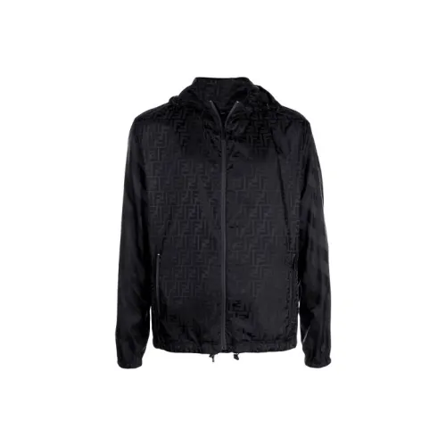 Fendi Мужские черные куртки