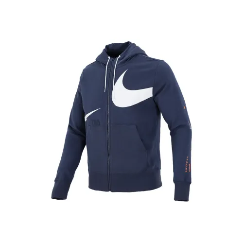 Nike Темно-синие мужские куртки