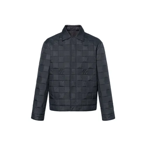 LOUIS VUITTON Куртки и Пальто Мужской Темно-Серый