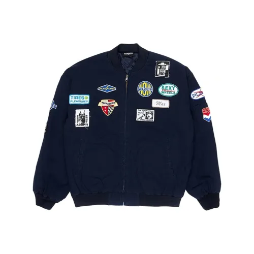 PLEASURES SS22 Loose Fit Утолщенная Куртка Унисекс