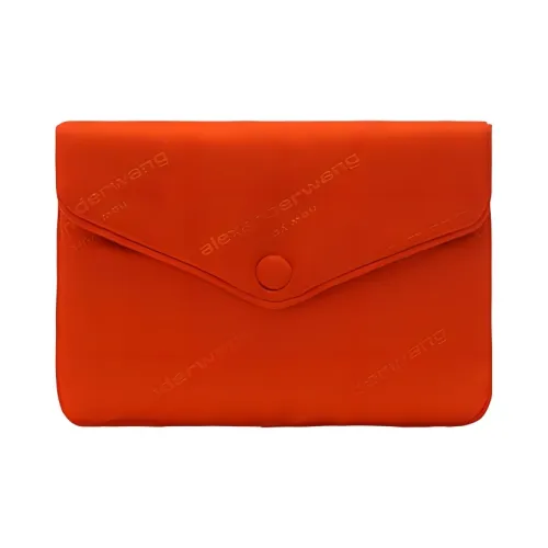 Alexander Wang Сатин Клатч Маленький Женский Ярко-Красный