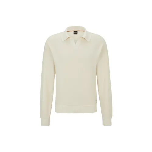 Hugo Boss Бежевые Мужские Свитера