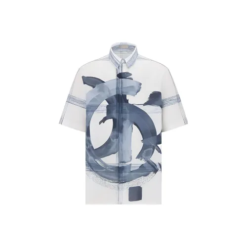 DIOR Quarterly New Products Белые Мужские Рубашки