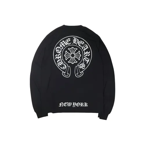 Chrome Hearts Черная Унисекс Футболка