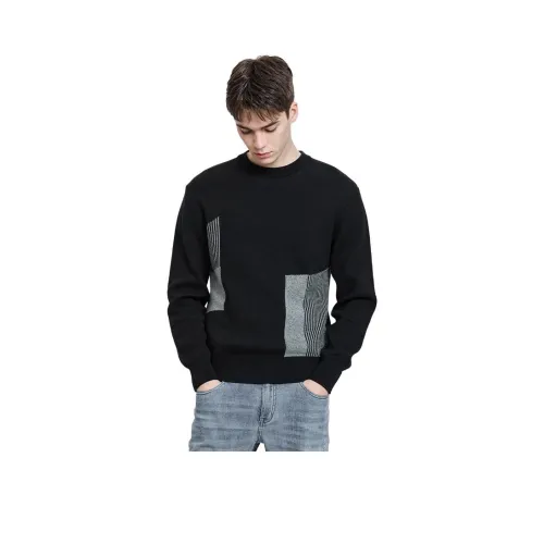 FAIRWHALE Черный 001 Мужские Свитера
