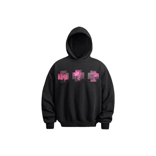 Eusoueu Толстовка Унисекс Черный