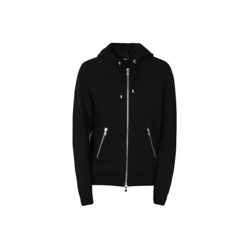 BALMAIN Мужские черные куртки