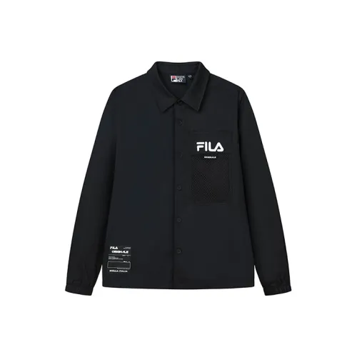 FILA Глубокий Черный Мужские Куртки