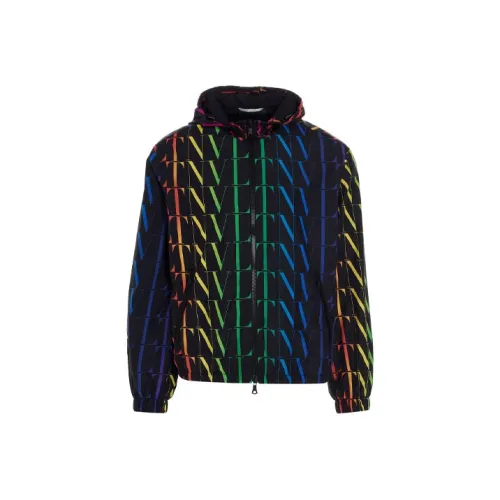 Valentino Черные Мужские Куртки