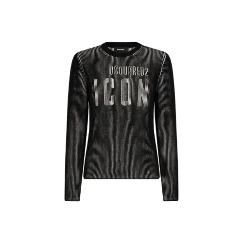 DSQUARED 2 FW23 Свитер Мужской Черный