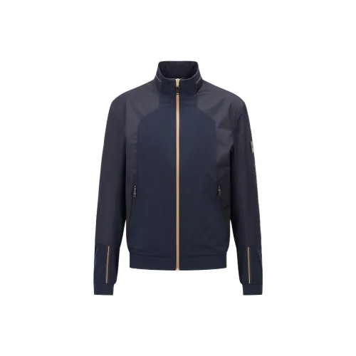 Hugo Boss Морской Синий Мужские Куртки