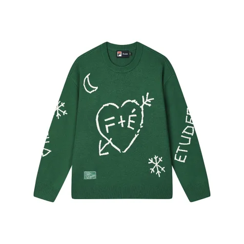FILA Mystic Изумрудно-зеленый GN Унисекс Свитеры