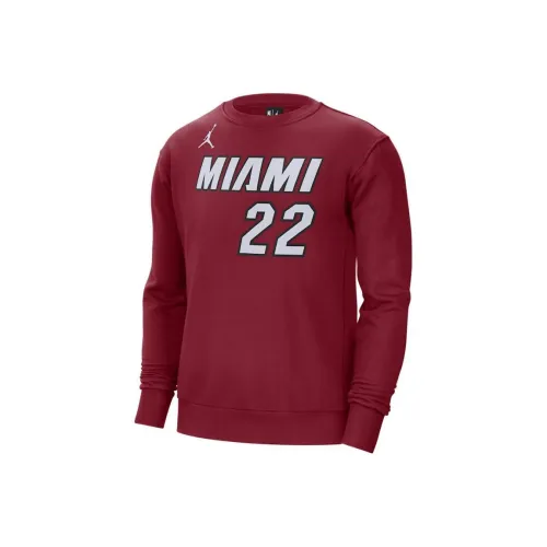 Jordan X NBA Miami Свитшот Мужской Красный