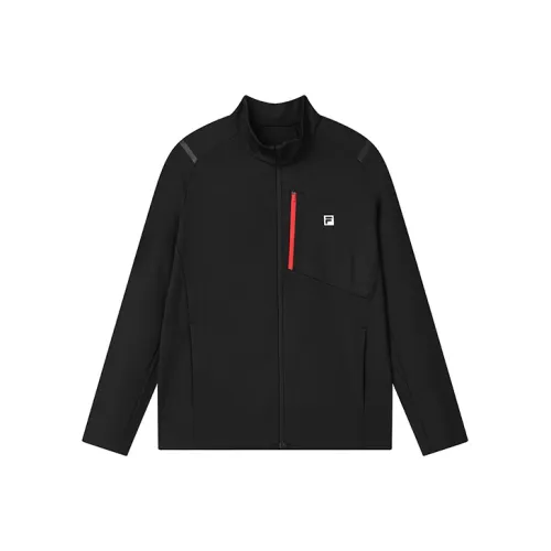 FILA ATHLETICS Темно-черные мужские куртки