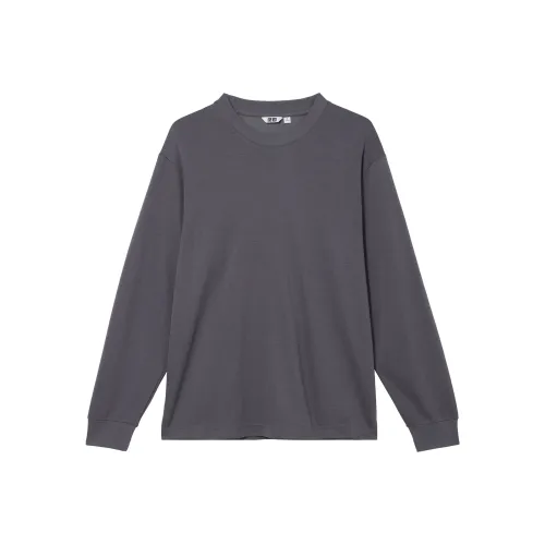 UNIQLO Фиолетовые Мужские T-рубашки
