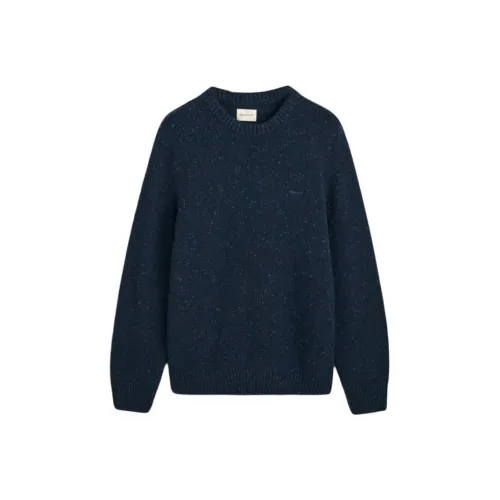 GANT Темно-синие мужские свитеры