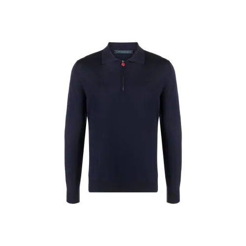 KITON Свитер Мужской Морской Синий