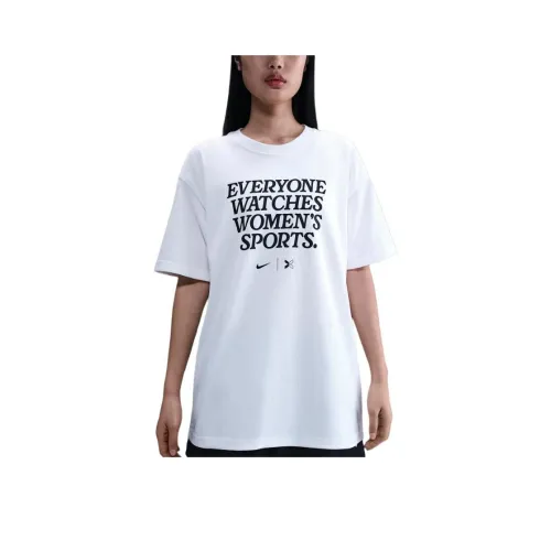 nike x TOGETHXR SS25 Everyone Часы Женские Спорт™ T Рубашка Унисекс Белый