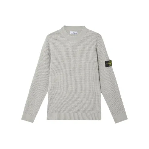 Stone Island Pearl Gray Мужские Свитера