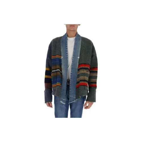 GREG LAUREN Многоцветные Мужские Куртки