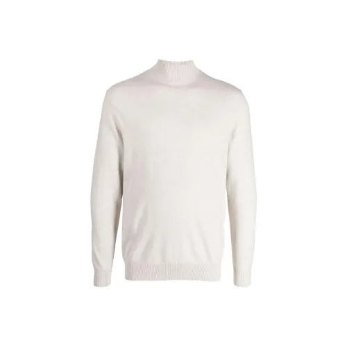 N.Peal Свитер Мужской Айвори Белый