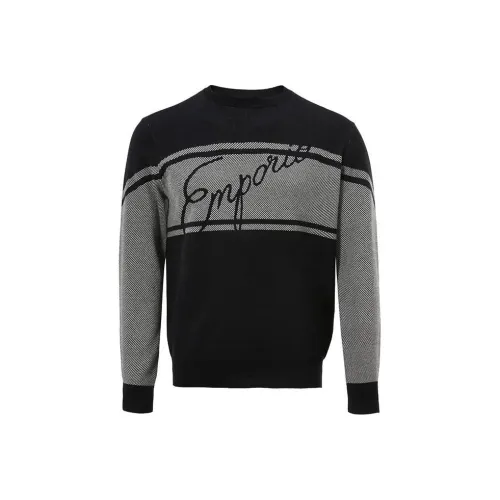 EMPORIO ARMANI Трикотаж Мужской Черный