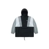 Чёрный лоскутный узор