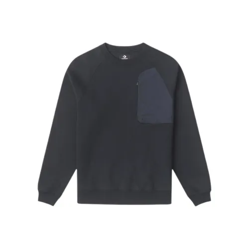 Converse Свитшот Мужской Черный