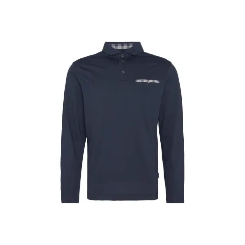BARBOUR Мужская поло морской синий