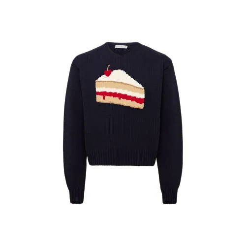 JW Anderson Синие Мужские Свитера