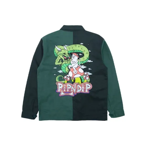 RIPNDIP Зеленая Унисекс Куртка
