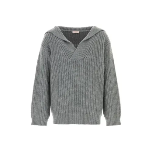 Valentino Мужские серые свитера