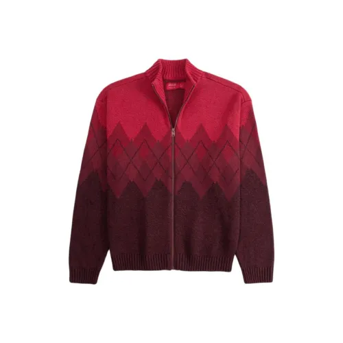 Hollister Snake Year Spring Collection Красные Мужские Свитера