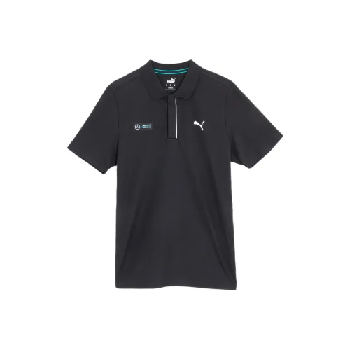 PUMA Mercedes AMG Petronas F1 Мужское Поло Черное