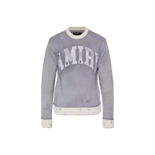 AMIRI Серый Мужской Свитеры
