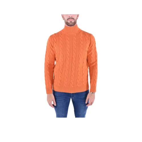 Kangra Orange Men's Sweaters Кангра Апельсиновые Мужские Свитера