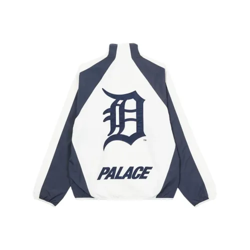 Дворцовый белый и синий унисекс куртки