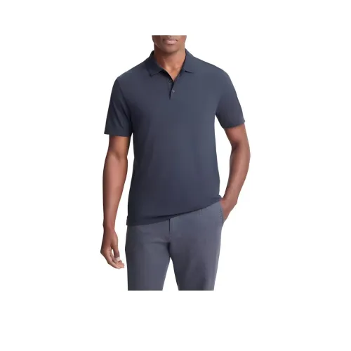 VINCE Поло Мужское Морской Синий