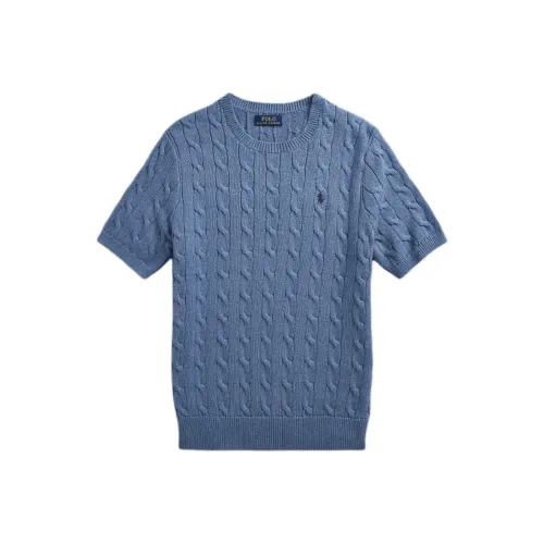 Polo Ralph Lauren FW24 Трикотаж Мужской Озерно-голубой