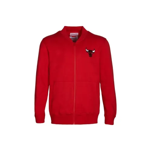 Mitchell Ness Красный Унисекс Куртки