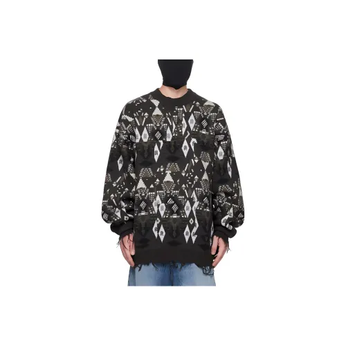 Vetements Зеленые Мужские Свитера