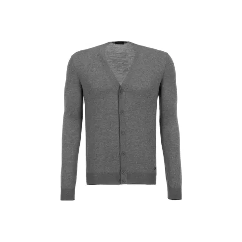 Ermenegildo Zegna Серый Мужской Трикотаж